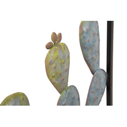 Décoration murale cadre cactus industriel – Modèle A – 31x90 cm – Esprit atelier et nature