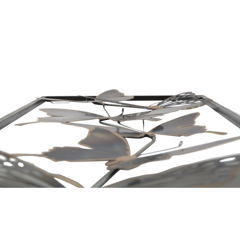 Décoration murale papillons en métal – 31x90 cm – Style industriel poétique