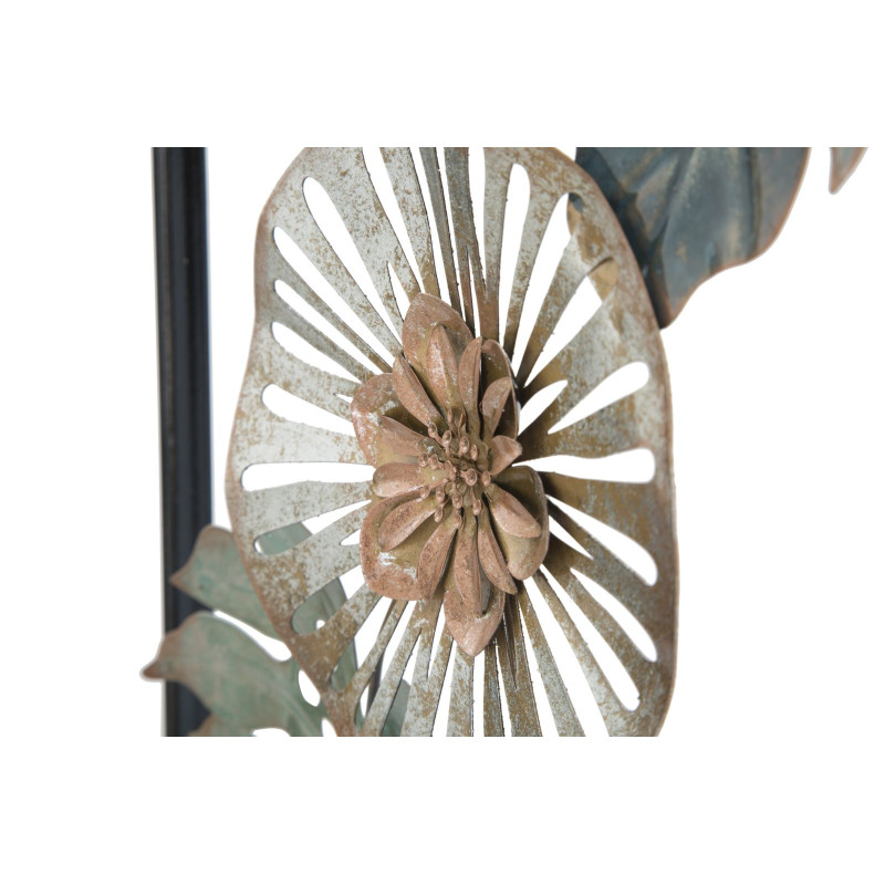 Decoración de pared de metal "Aussi" – Modelo B – 30x88 cm – Decoración de pared chic y refinada