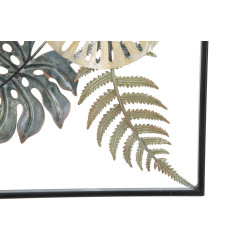Decoración de pared de metal "Aussi" – Modelo B – 30x88 cm – Decoración de pared chic y refinada