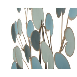 Decorazione murale mela in metallo – 89x90 cm – Stile Glam e fruttato