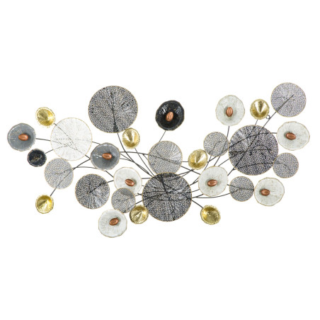 Grelha de parede em ferro – 135x69 cm – Estilo industrial autêntico