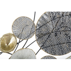 Grille murale en fer – 135x69 cm – Style industriel authentique