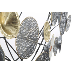 Grelha de parede em ferro – 135x69 cm – Estilo industrial autêntico