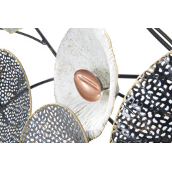 Grille murale en fer – 135x69 cm – Style industriel authentique