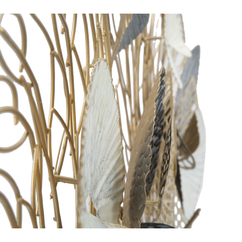 Panneau mural en fer Luxy – 124x55 cm – Design Glam contemporain