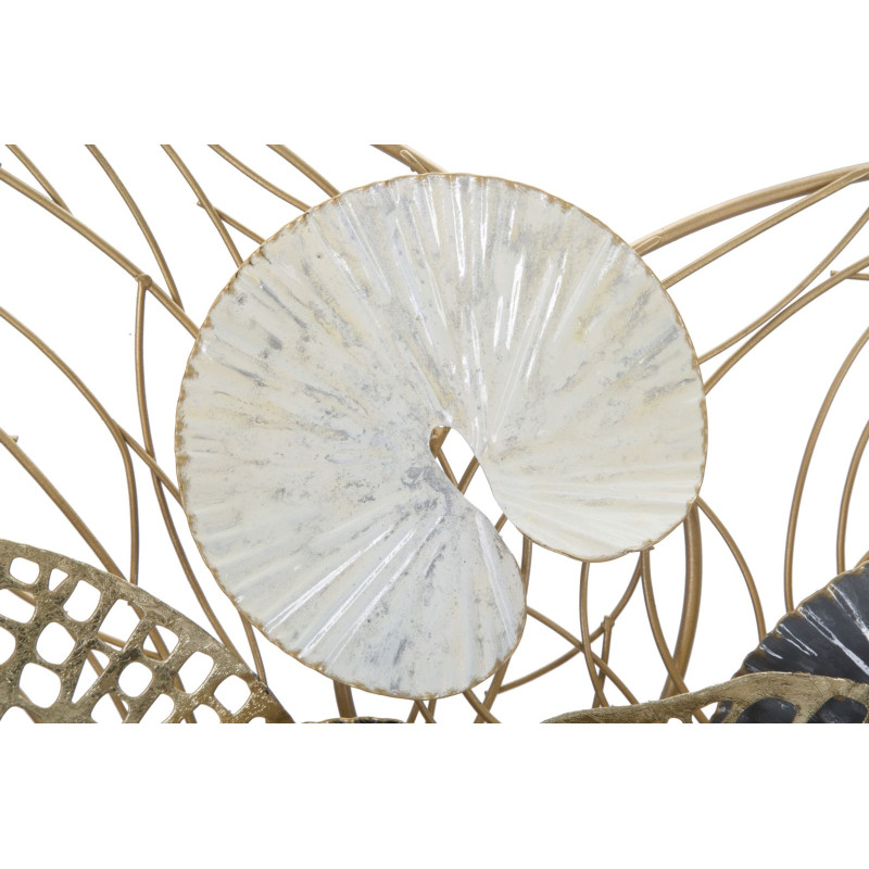 Painel de parede em ferro Luxy – 124x55 cm – Design Glam contemporâneo