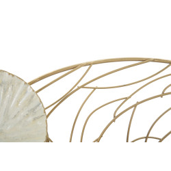 Pannello murale in ferro Luxy – 124x55 cm – Design Glam contemporaneo