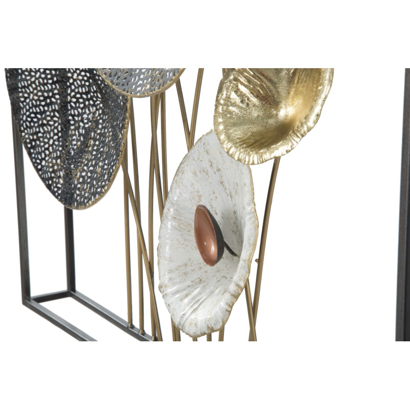 Pannello murale grigliato in ferro – 50x90 cm – Look industriale e contemporaneo