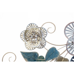 Panneau mural fer Campur – Modèle B – 118x58 cm – Design moderne doré