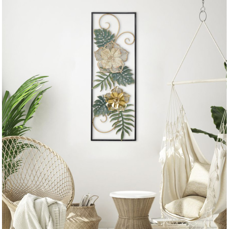 Panneau mural fer Campur – Modèle B – 31x90 cm – Panneau Glam élégant