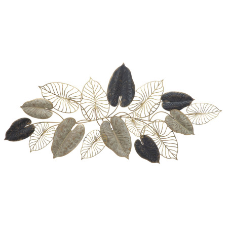 Panel de pared de hierro Century – Modelo A – 131x61 cm – Decoración de pared dorada Glam