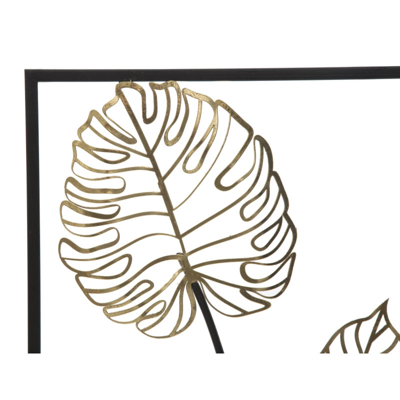 Painel de parede em ferro Luxy – Modelo A – 31x90 cm – Elegância Glam moderna