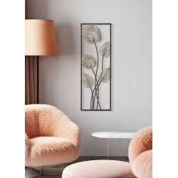 Panneau mural fer Luxy – Modèle A – 31x90 cm – Élégance Glam moderne