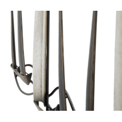 Painel de parede ferro Regata – 119x51 cm – Decoração industrial requintada