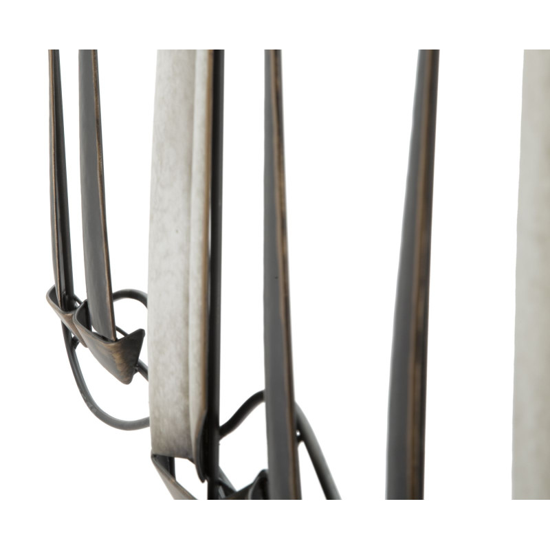 Panneau mural fer Regata – 119x51 cm – Déco industrielle raffinée