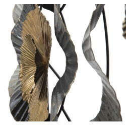 Pannello murale in ferro Otos – 100x80 cm – Design Glam dorato