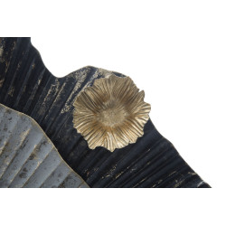 Pannello murale in ferro Otos – 100x80 cm – Design Glam dorato