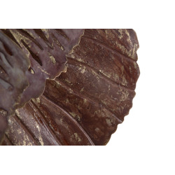 Panneau mural fer Bunga – 73x72 cm – Fleur métallique Glam élégante