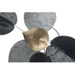 Panel de pared de hierro medio – Modelo B – 62x40 cm – Estilo Glam natural