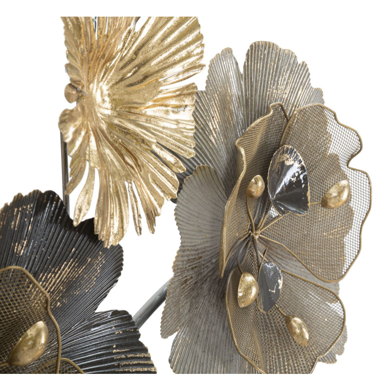 Panneau mural en fer – 149x61 cm – Élégance décorative Glam moderne