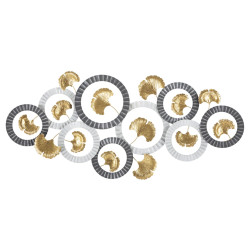 Panel de pared de hierro Arty – Modelo A – 126x58 cm – Diseño artístico Glamour