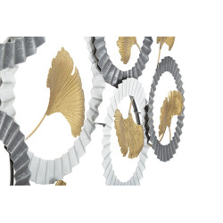 Painel de parede de ferro Arty – Modelo A – 126x58 cm – Design artístico Glamour