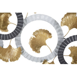 Panel de pared de hierro Arty – Modelo B – 127x44 cm – Panel de pared creativo Glam