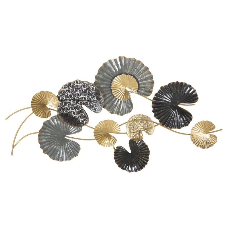 Panneau mural fer -B- – 105x56 cm – Déco murale métal chic