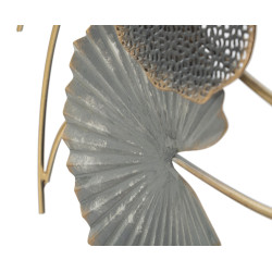 Panel de pared de hierro -B- – 105x56 cm – Decoración de pared de metal chic