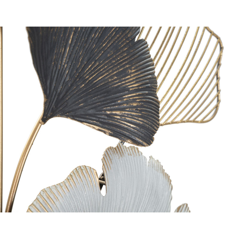 Painel de parede em ferro Ory – 66x109 cm – Elegância dourada Glam chic