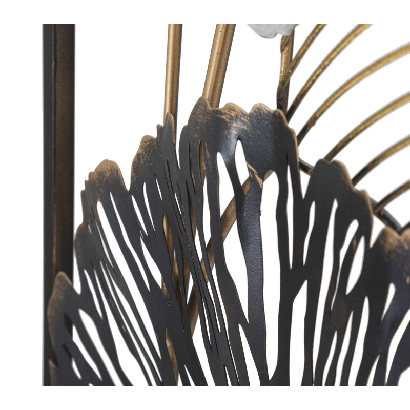 Panel de pared de hierro Ory – Modelo A – 31x90 cm – Estilo Glam contemporáneo