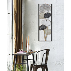 Pannello murale in ferro Ory – Modello B – 31x90 cm – Design raffinato Glam