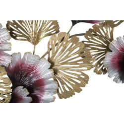 Panel de pared de hierro de color – Modelo A – 130x54 cm – Panel dorado moderno Glam