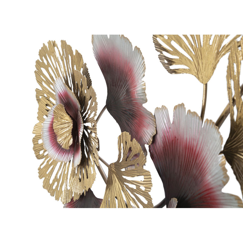 Pannello murale in ferro Colore – Modello A – 130x54 cm – Pannello dorato moderno Glam