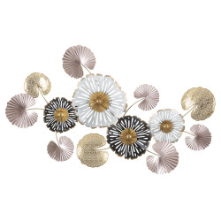 Panneau mural en fer Pinky – Modèle B – 106x60 cm – Design Glam élégant et moderne