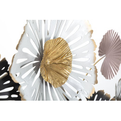 Pannello murale in ferro Pinky – Modello B – 106x60 cm – Design Glam elegante e moderno