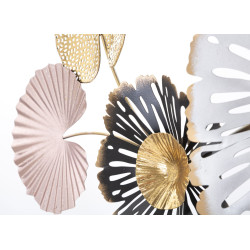 Painel de parede em ferro Pinky – Modelo B – 106x60 cm – Design Glam elegante e moderno