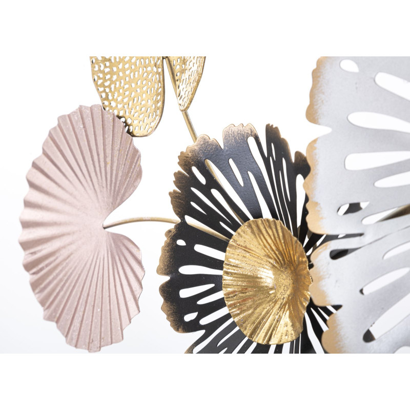 Painel de parede em ferro Pinky – Modelo B – 106x60 cm – Design Glam elegante e moderno