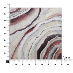 Peinture murale à peindre – 80x80 cm – Toile Glam personnalisable