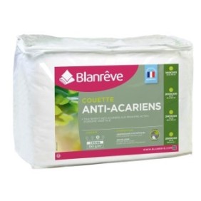 BLANREVE Couette chaude Percale - Anti-acariens - 350g/m≤ - 140x200cm