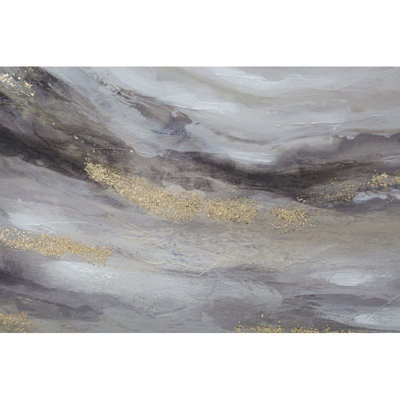 Peinture murale Monty – Ensemble 3 pièces – 45x80 / 60x80 cm – Triptyque Glam artistique