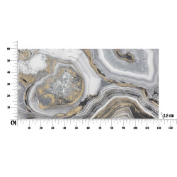 Pintura de Parede Caverna – 120x60 cm – Profundidade e Mistério Glam Contemporâneo