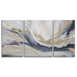Lote de 3 esponjas de pintura de parede – 45x80 / 60x80 cm – Conjunto decorativo Glam