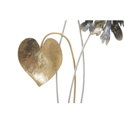 Pannello murale in ferro Semplice – 35x88 cm – Decorazione murale sobria e moderna