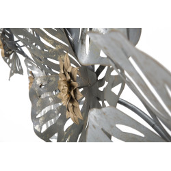 Panneau mural en fer Lory – 140x74 cm – Structure métallique Glam spectaculaire