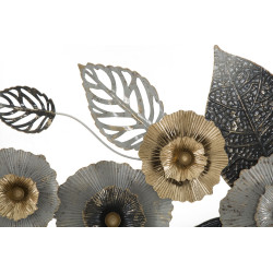 Cadre mural en fer Plus – 120x59 cm – Déco Glam géométrique raffinée