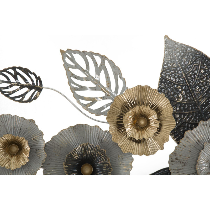 Título del producto: Marco de pared de hierro Plus – 120x59 cm – Refinada decoración geométrica Glam