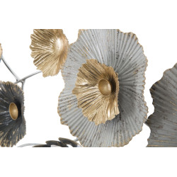 Título del producto: Marco de pared de hierro Plus – 120x59 cm – Refinada decoración geométrica Glam