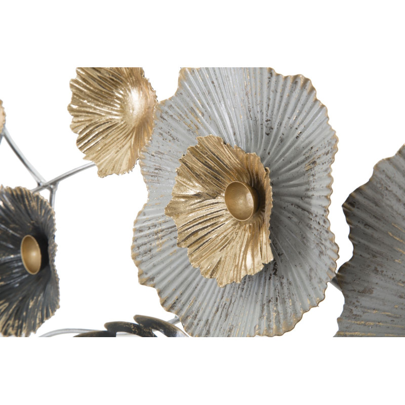 Título del producto: Marco de pared de hierro Plus – 120x59 cm – Refinada decoración geométrica Glam